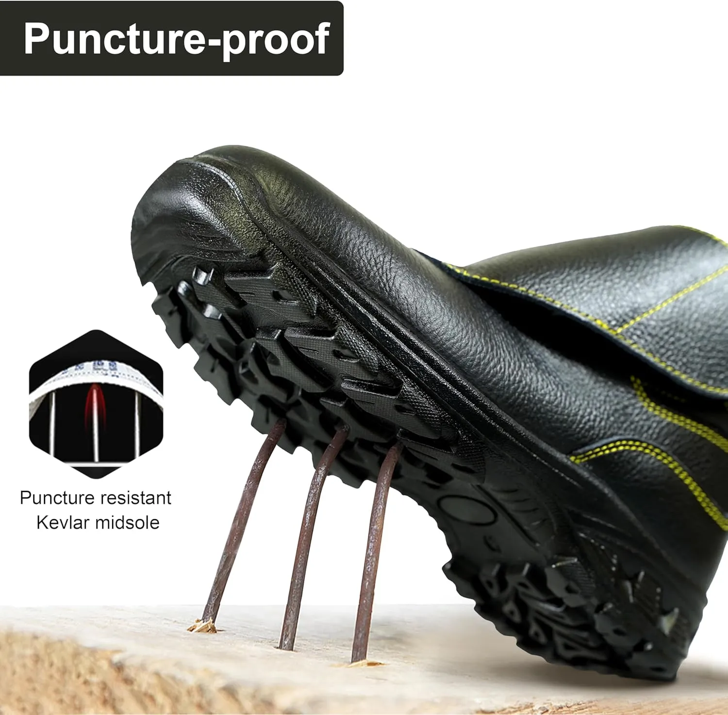 6" Steel Toe shoes for Men Women, welders/weldingMetalworking, Waterproof, Slip Resistant, Comfortable, work boots