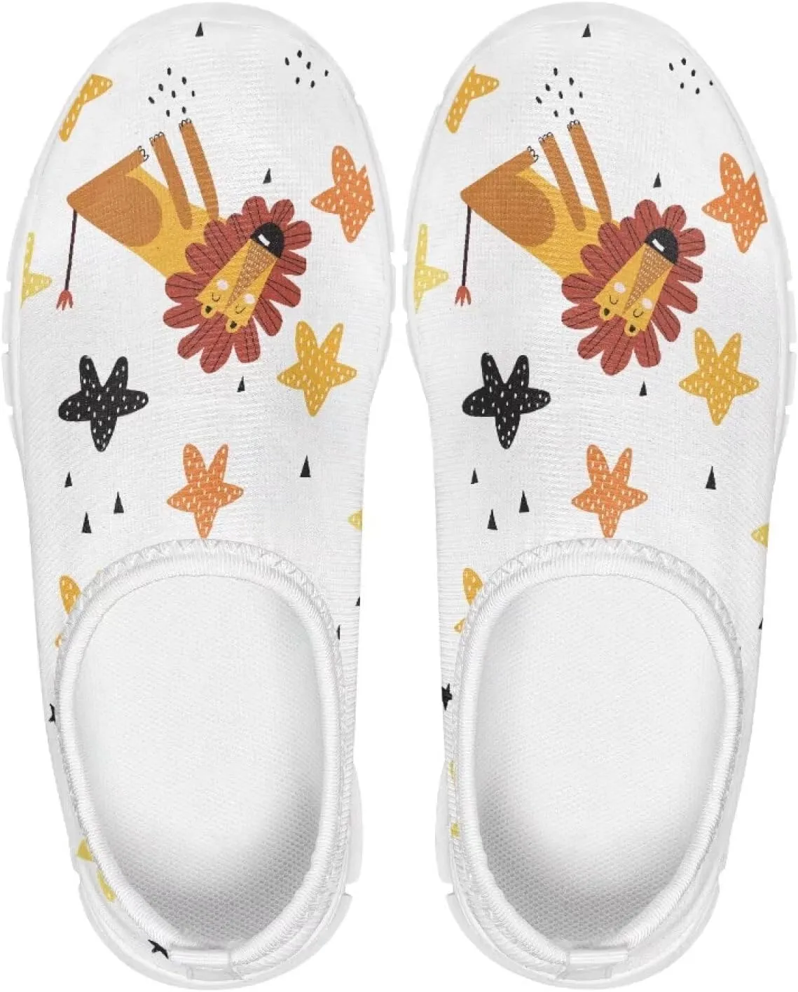 Big Kids Slip-On Walking Sneakers Casual Tennis Loafers Shoes Breathable Workout Sneakers Lightweight Travel Shoes US Size 11-15