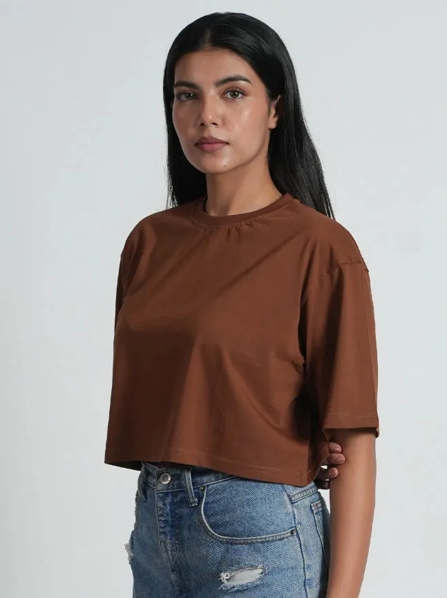 Blue Snow Mercerised Cotton T-shirt