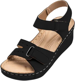 Cathalem Summer Sandals for Women 2024 Dressy Summer Womens Comfortable Walking Sandals Fashion Orthotic Slides