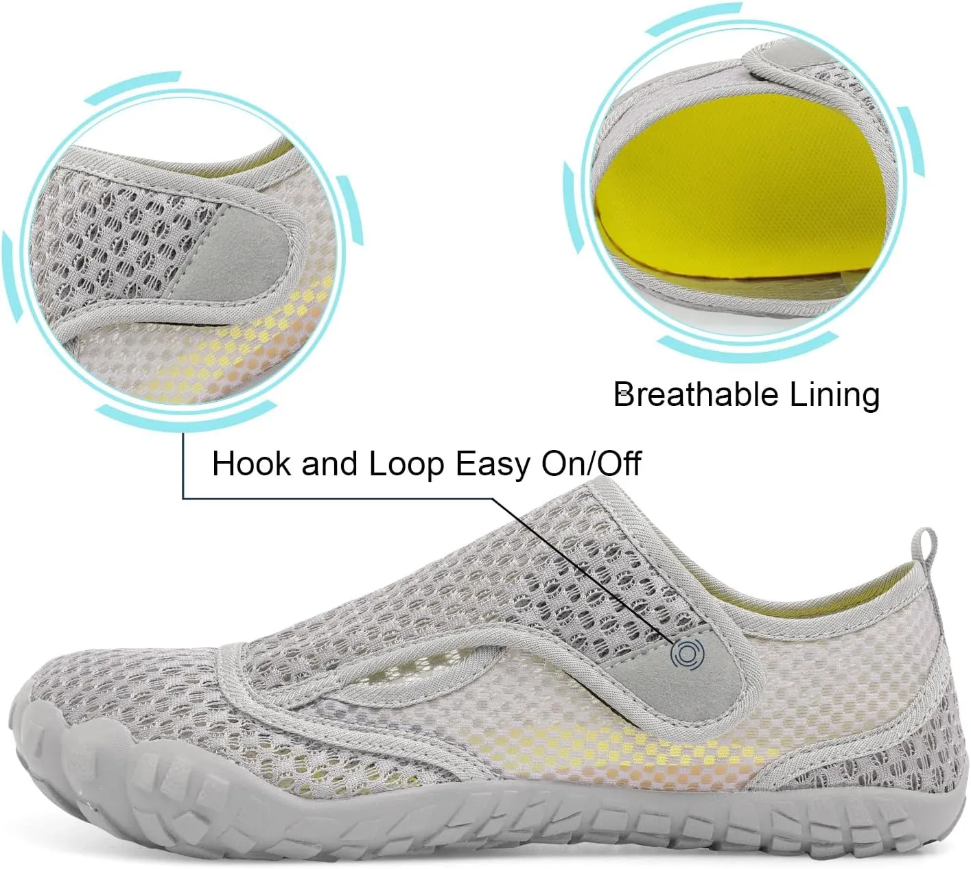 Centipede Demon Swim Water Shoes for Women Men Quick Dry Barefoot Aqua Sneakers Shoe for Beach Hiking Diving Boating River Outdoor Water Sports