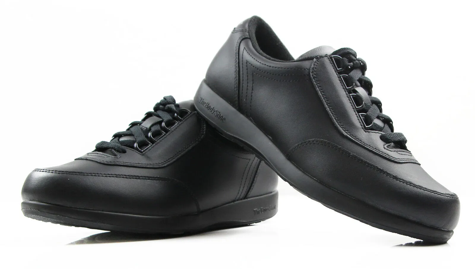 Classic Walker Hush Puppies Walking Comfortable Soft Leather Black Taupe Shoes