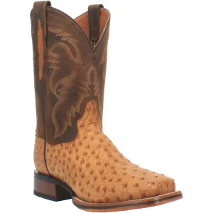 Dan Post DP4951 Men's 11" Kershaw Saddle Full Quill Ostrich Wide Square Toe