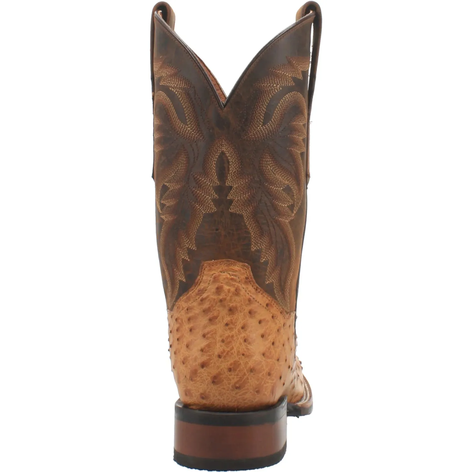 Dan Post DP4951 Men's 11" Kershaw Saddle Full Quill Ostrich Wide Square Toe