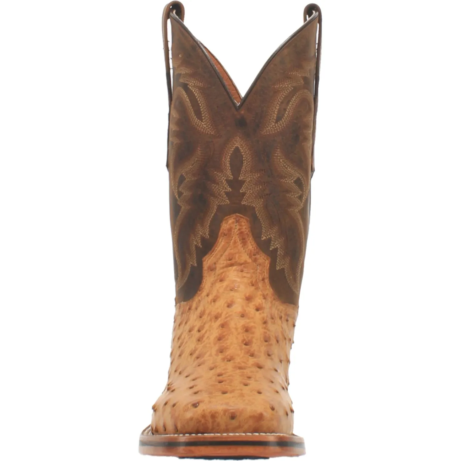 Dan Post DP4951 Men's 11" Kershaw Saddle Full Quill Ostrich Wide Square Toe