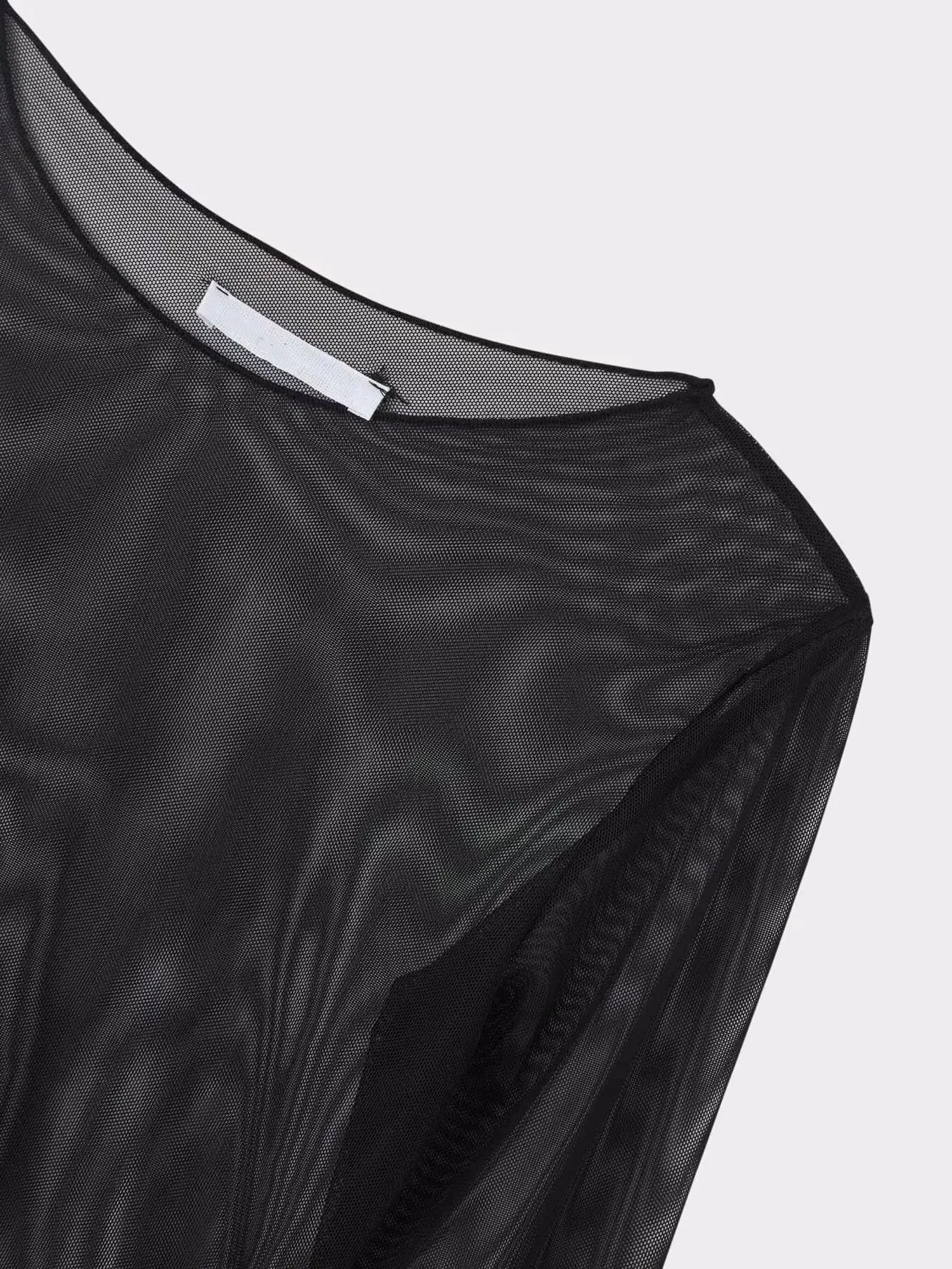 Dare to Bare: Mesh Crop Top