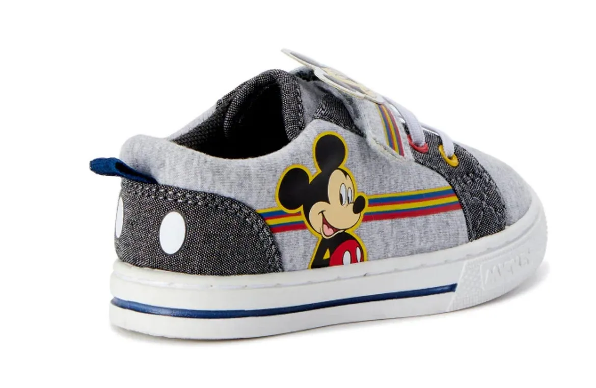 Disney Mickey Mouse Toddler Boys Casual Velcro Strap Shoe