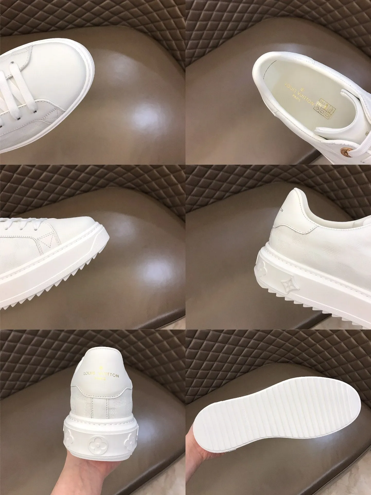 EI -LUV Casual Slip White Sneaker