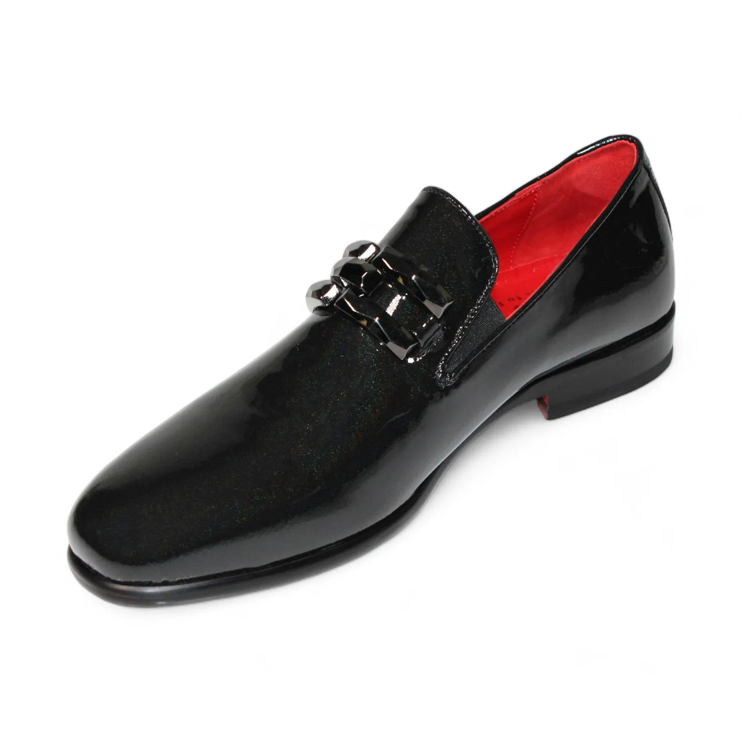 Emilio Franco EF363 Men's Shoes Patent Leather Iridescent Formal Loafer (EFC1106)