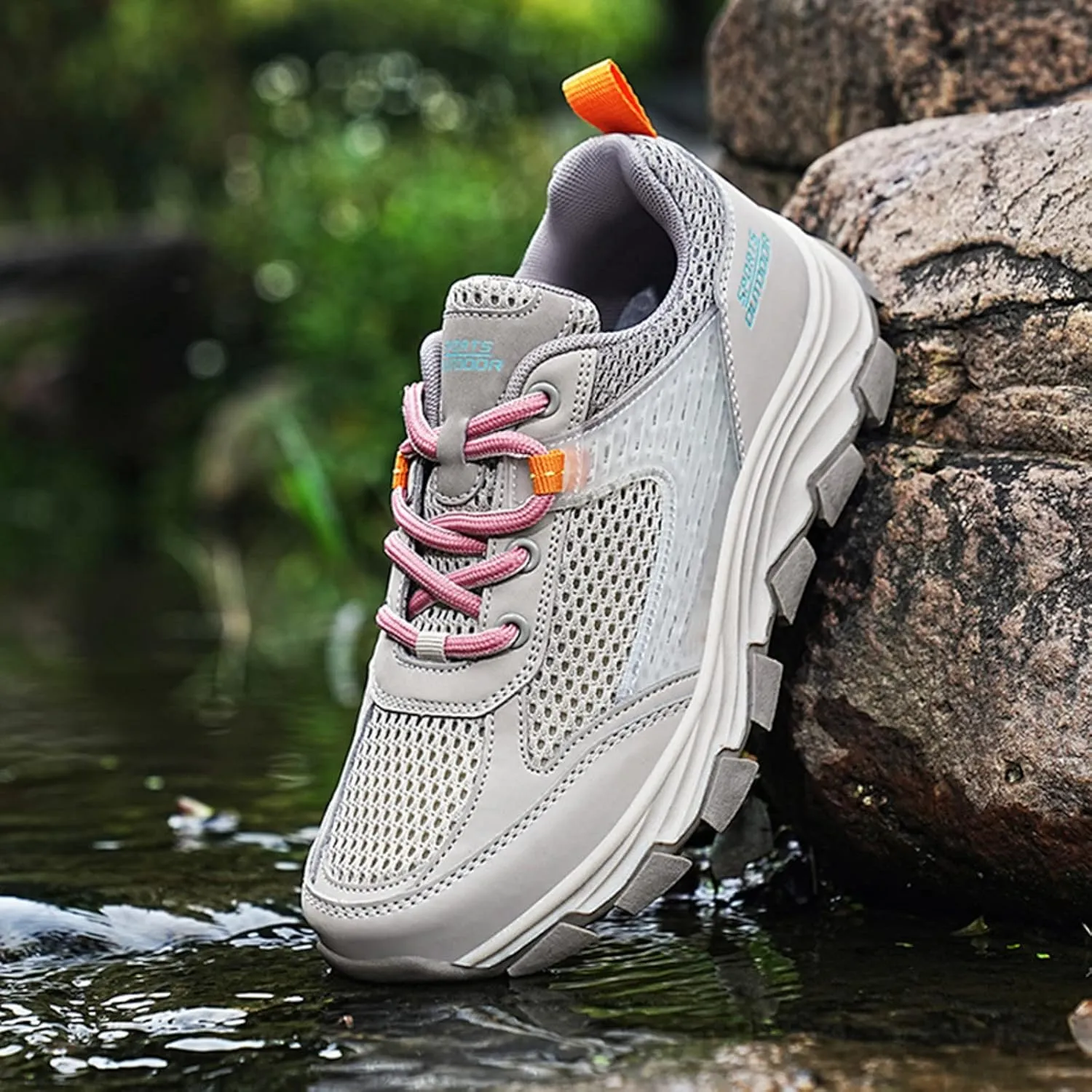 Fashion Sport Shoes for Men Breathable and Light Outdoor Comfy Walking Shoe Men's Stylish Lightweight Sneakers
