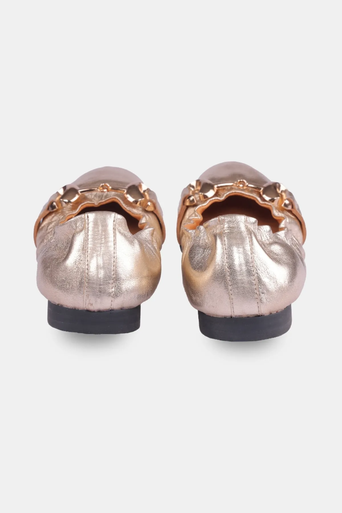 Floof Ballerinas - Light Gold