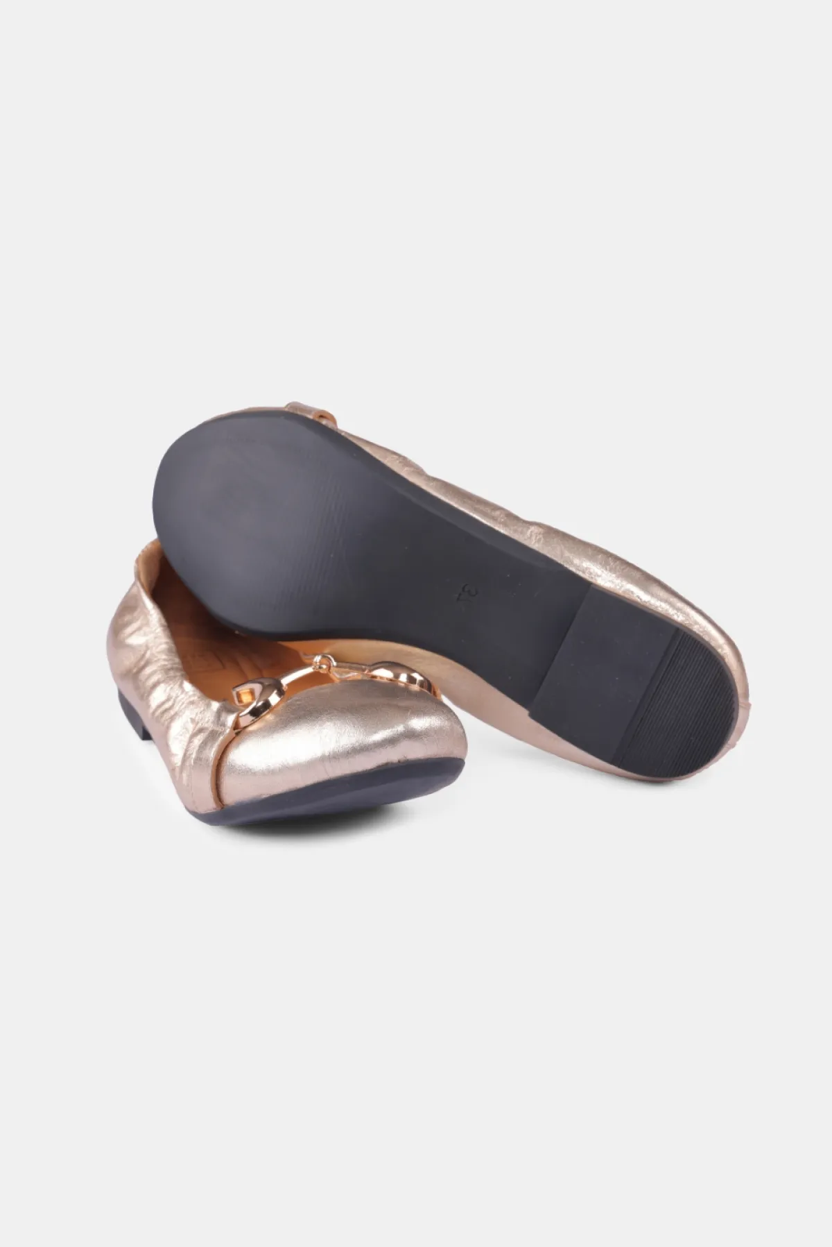 Floof Ballerinas - Light Gold
