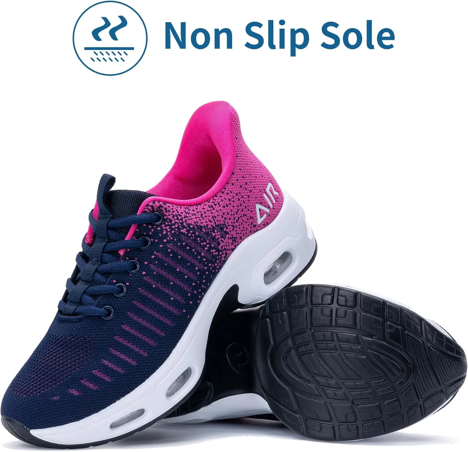 GANNOU Womens Walking Shoes Air Athletic Tennis Breathable Running Sneakers for Gyms Workouts Jogging