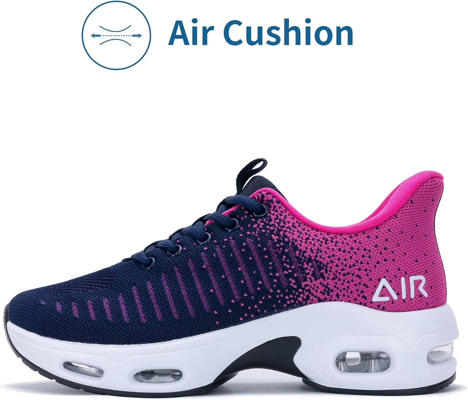 GANNOU Womens Walking Shoes Air Athletic Tennis Breathable Running Sneakers for Gyms Workouts Jogging