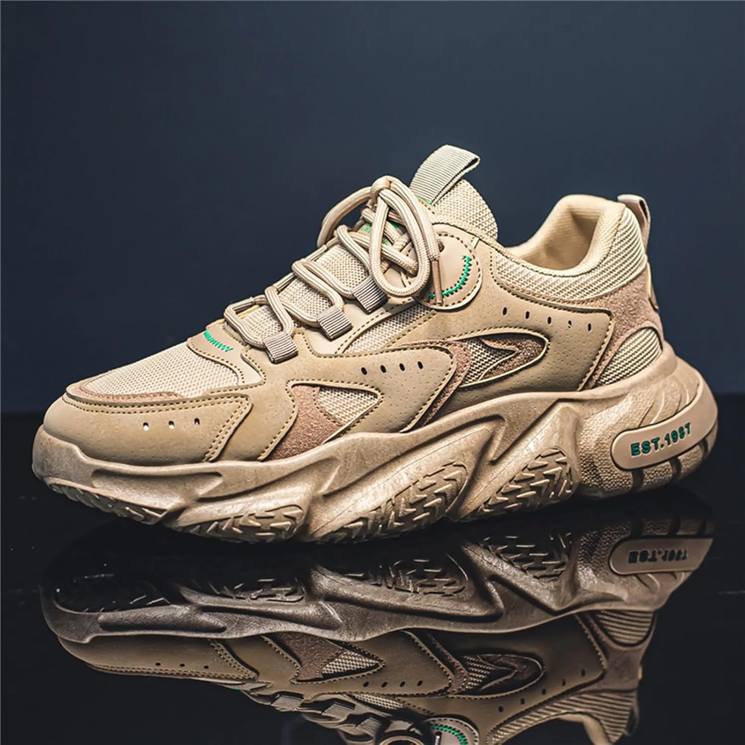 GSIGUL Running Shoes for Men Tennis Walking Shoes Cushioning Mens Sneaker Athletic Workout Casual Shoes