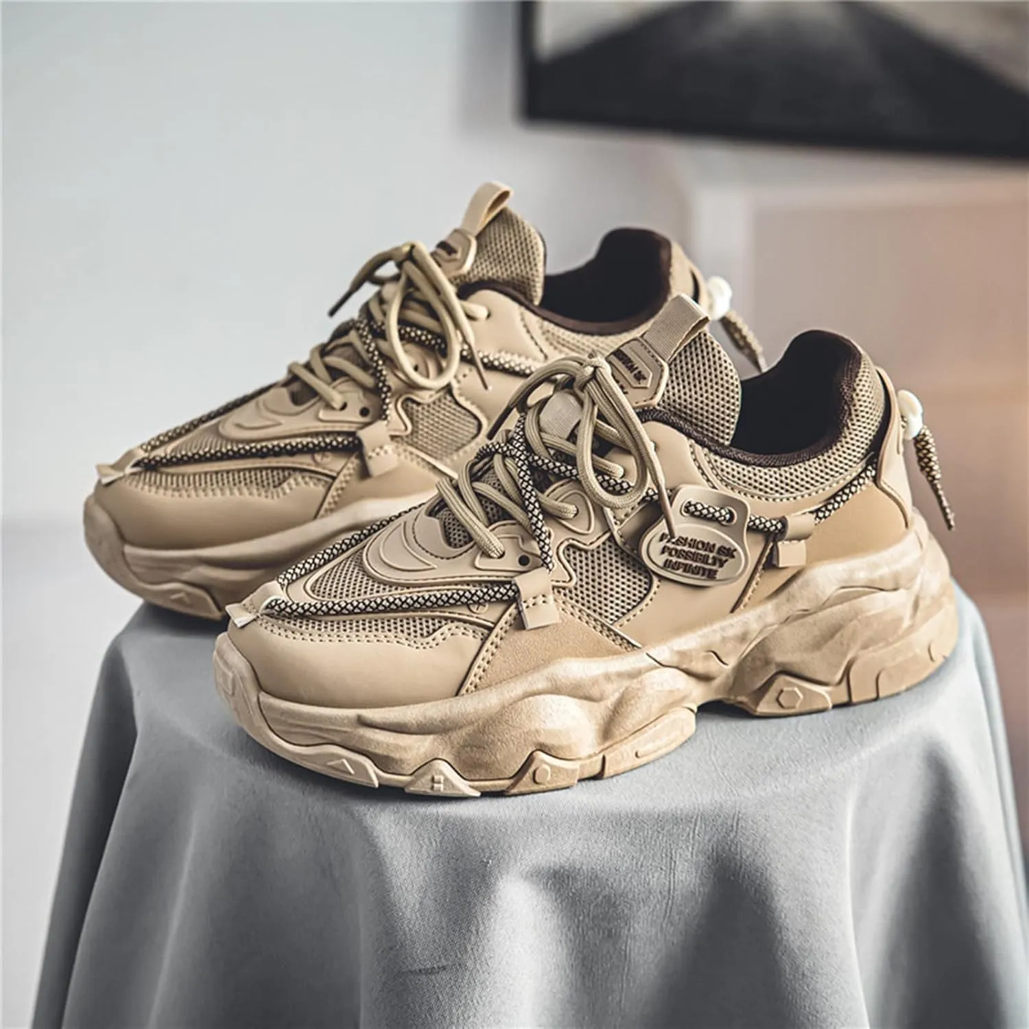 GSIGUL Running Shoes for Men Tennis Walking Shoes Cushioning Mens Sneaker Athletic Workout Casual Shoes