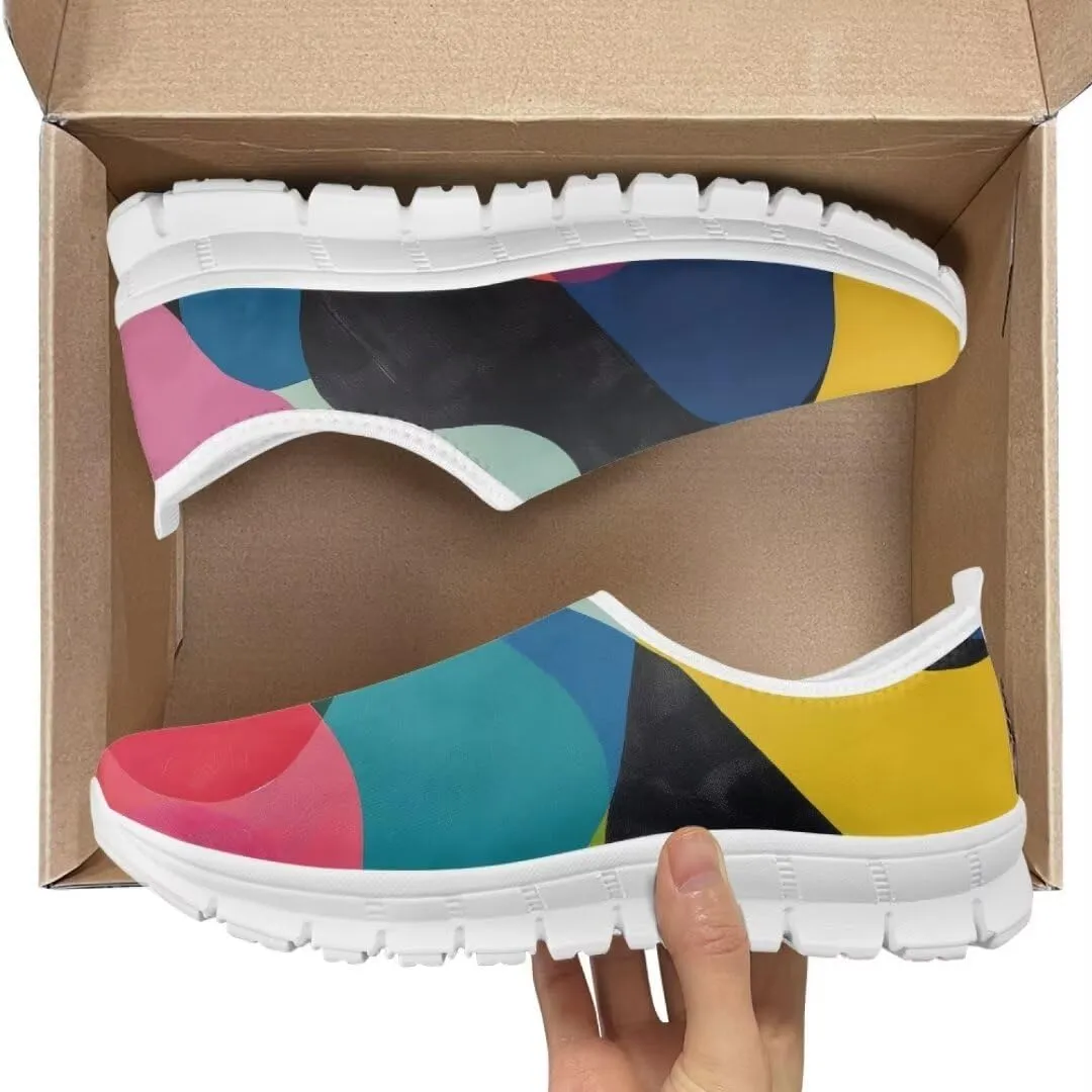 Jeiento Non Slip Casual Shoes for Women Lightweight Walking Flat Shoes Loafers Go Walk Sneaker Causal Travel Walking Flat Shoes