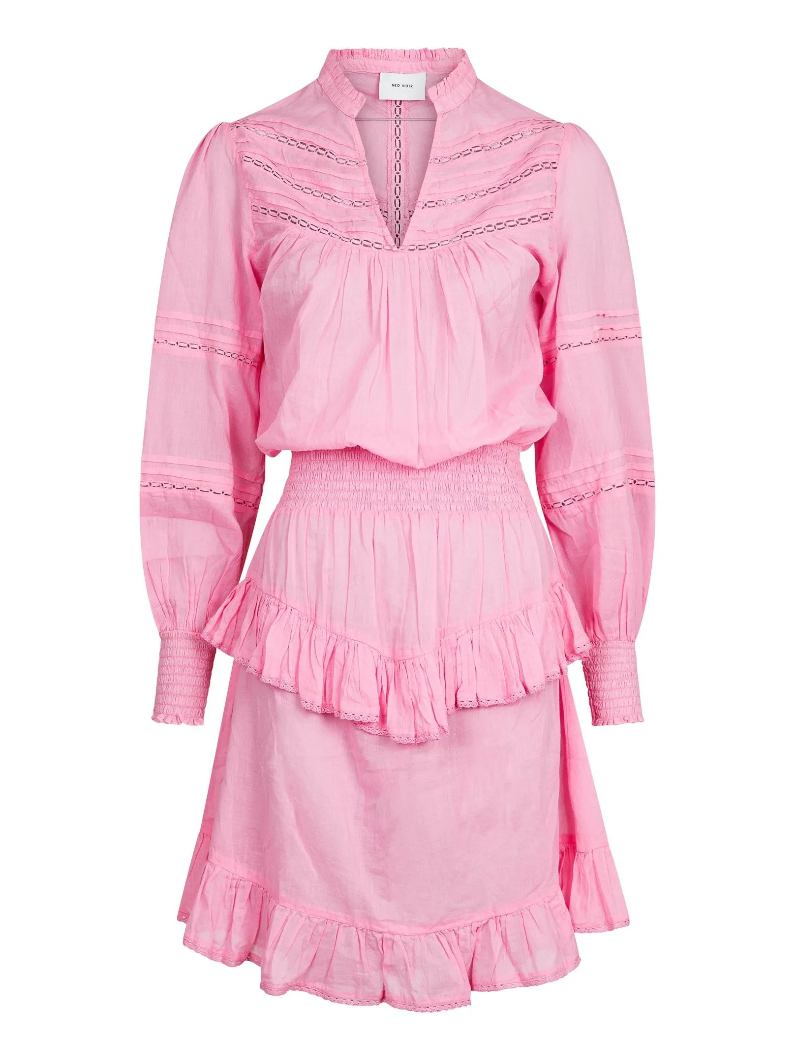 Klaire S Voile Dress - Soft Pink