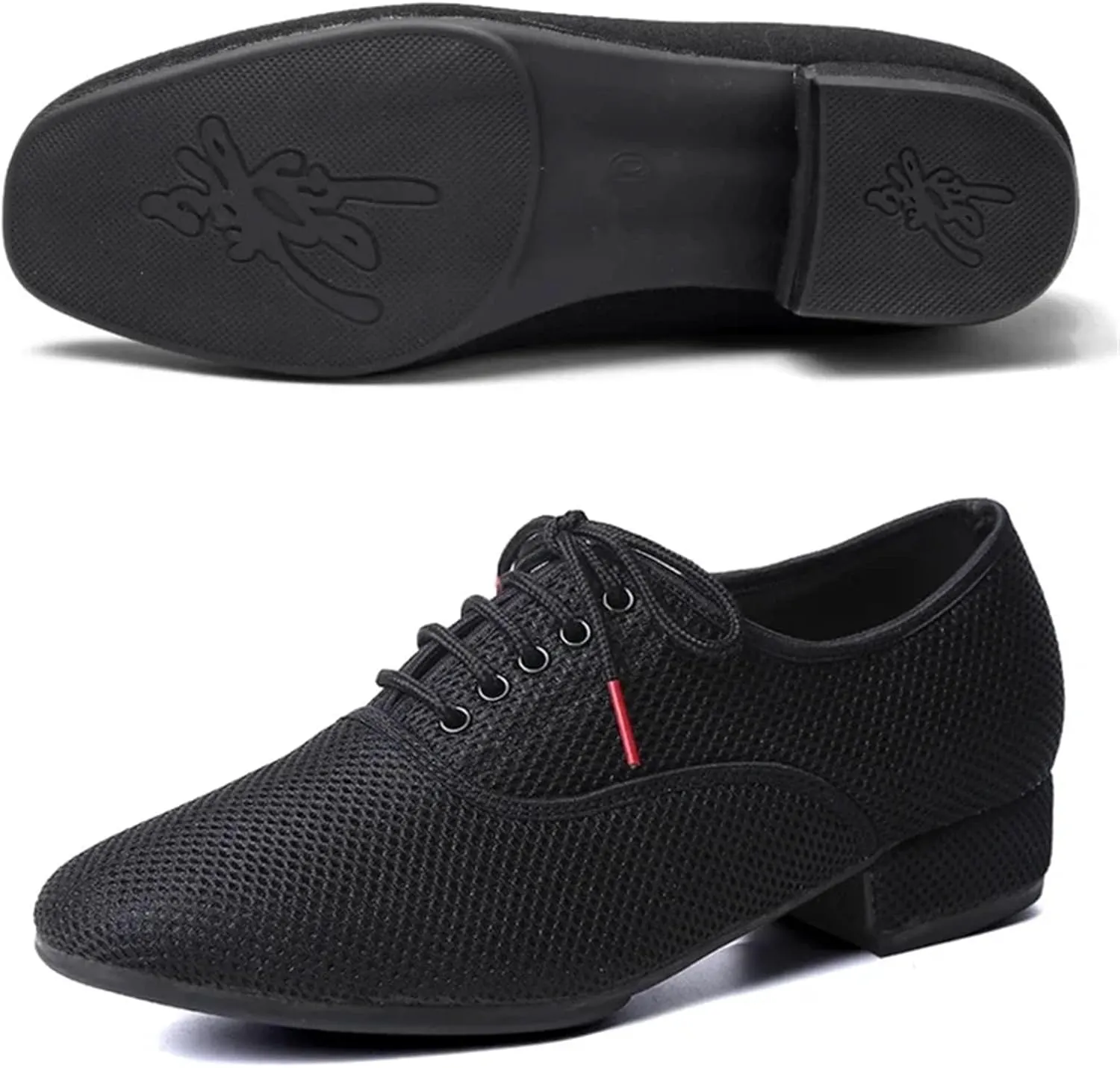 Latin Dance Shoes Men Male Latin Dance Shoes Men Salsa Jazz Dancing Boys Ballroom Modern Tango Shoes Black Mesh Soft Sole