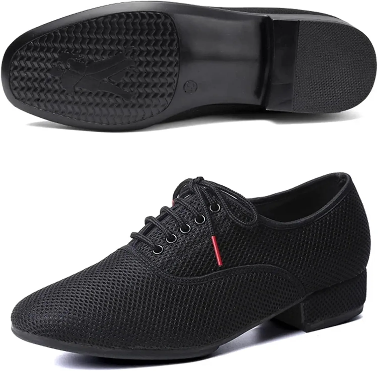 Latin Dance Shoes Men Male Latin Dance Shoes Men Salsa Jazz Dancing Boys Ballroom Modern Tango Shoes Black Mesh Soft Sole