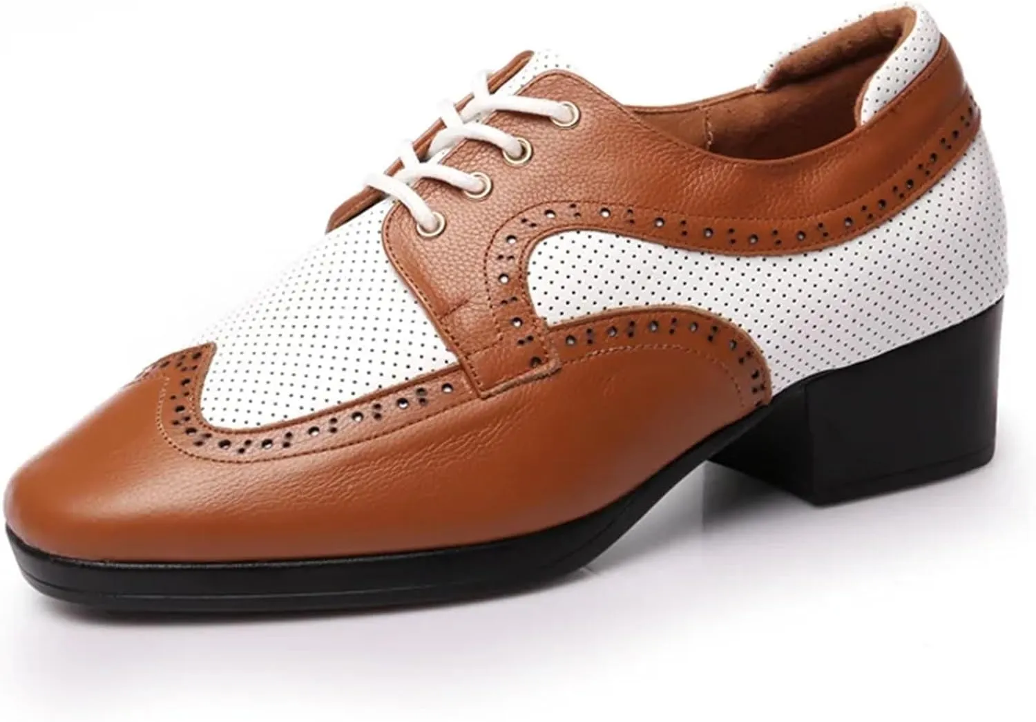 Latin Dance Shoes Men Men's Latin Dance Shoes Adult Men Join Together Professional Salsa Shoes Low Heel Ballroom Tango Shoes