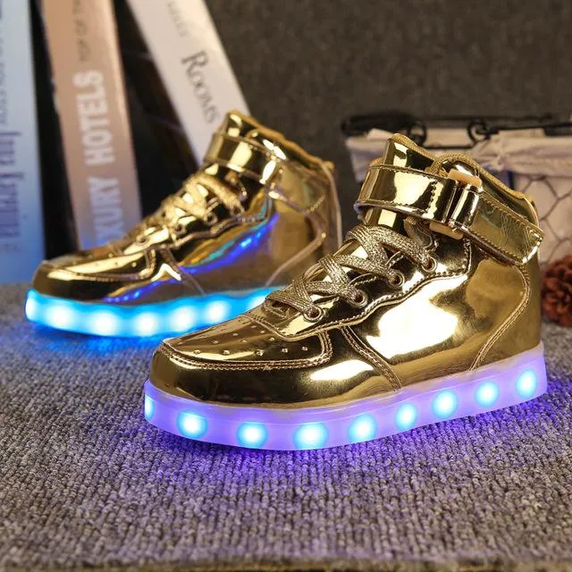 LED Light Up Supernova Shoes for Kids