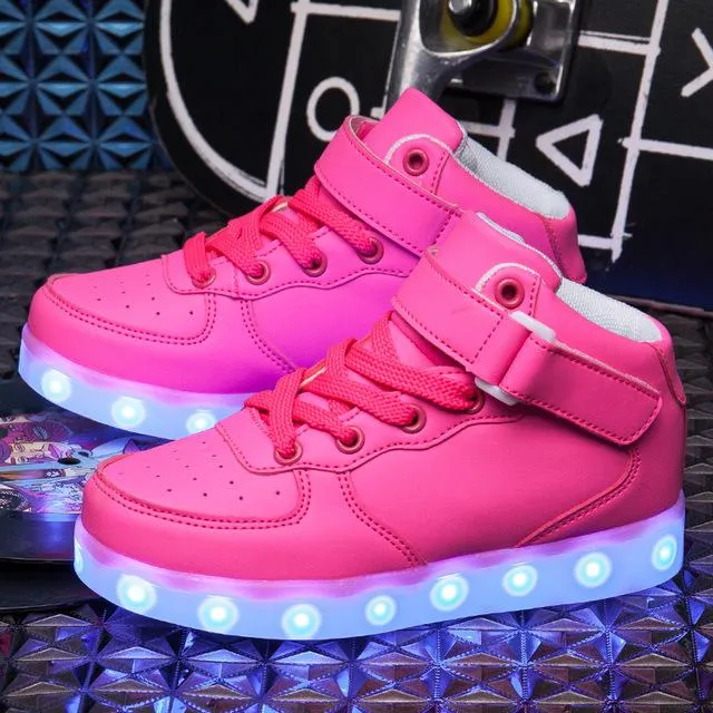 LED Light Up Supernova Shoes for Kids