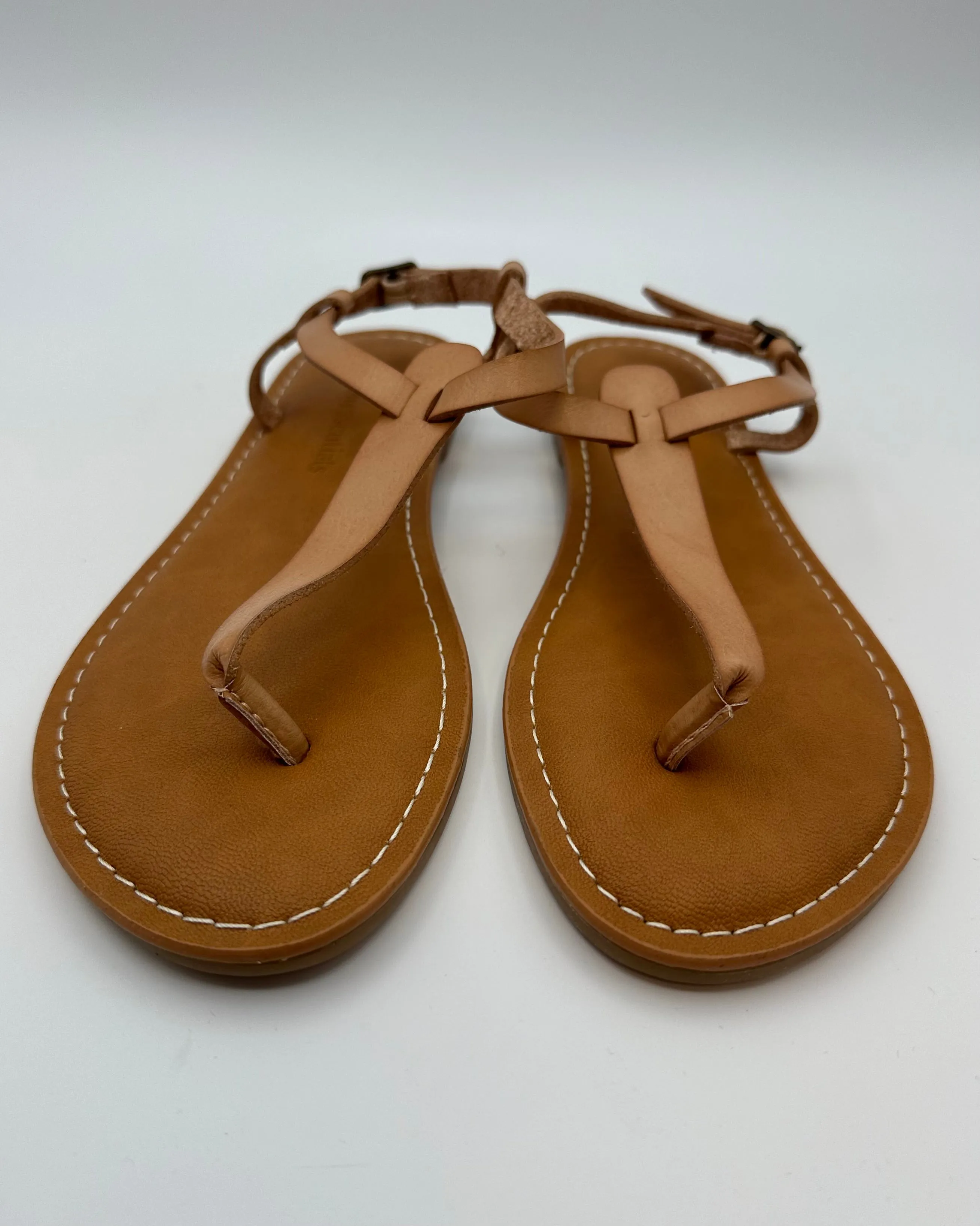 Light Brown Thong Sandal - Size 6