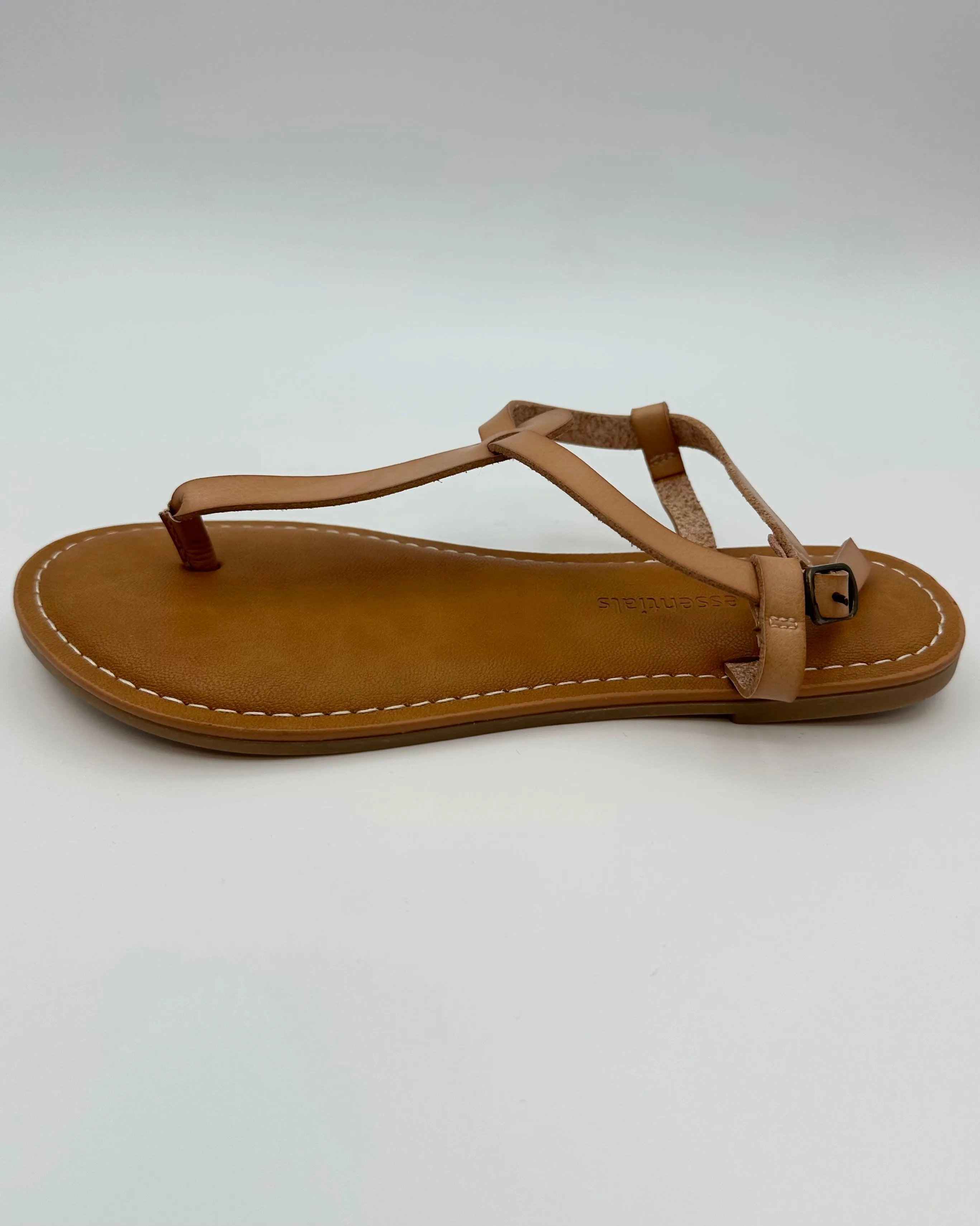 Light Brown Thong Sandal - Size 6