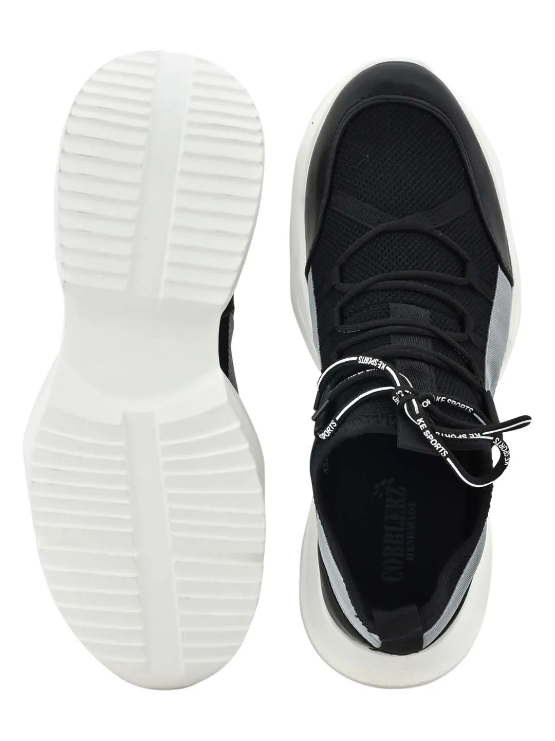 Men Black Sneakers