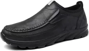 Men's Casual Skates, Men's Comfortable Shoes for Walking and Driving, Soft Everyday Sneakers