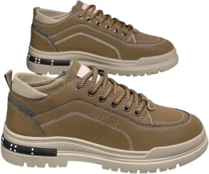 Men's Casual Workout Breathable High-top Outdoor Sneakers Running Shoes Slip on Walking Shoes Non Slip