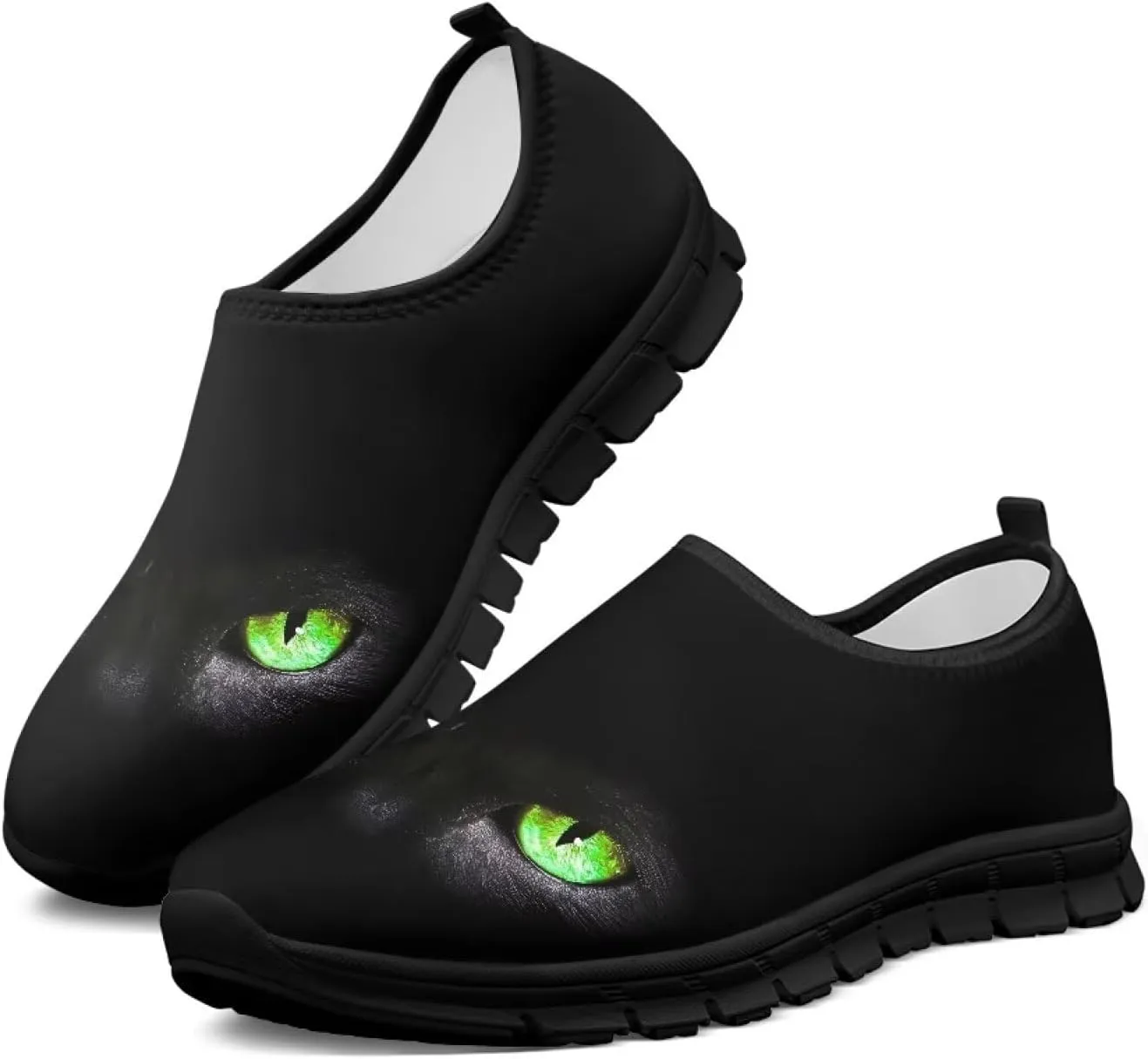 Men's Espadrilles Slip Lightweight Walking Casual Loafers Comfortable Travel Shoes??Black Sole??