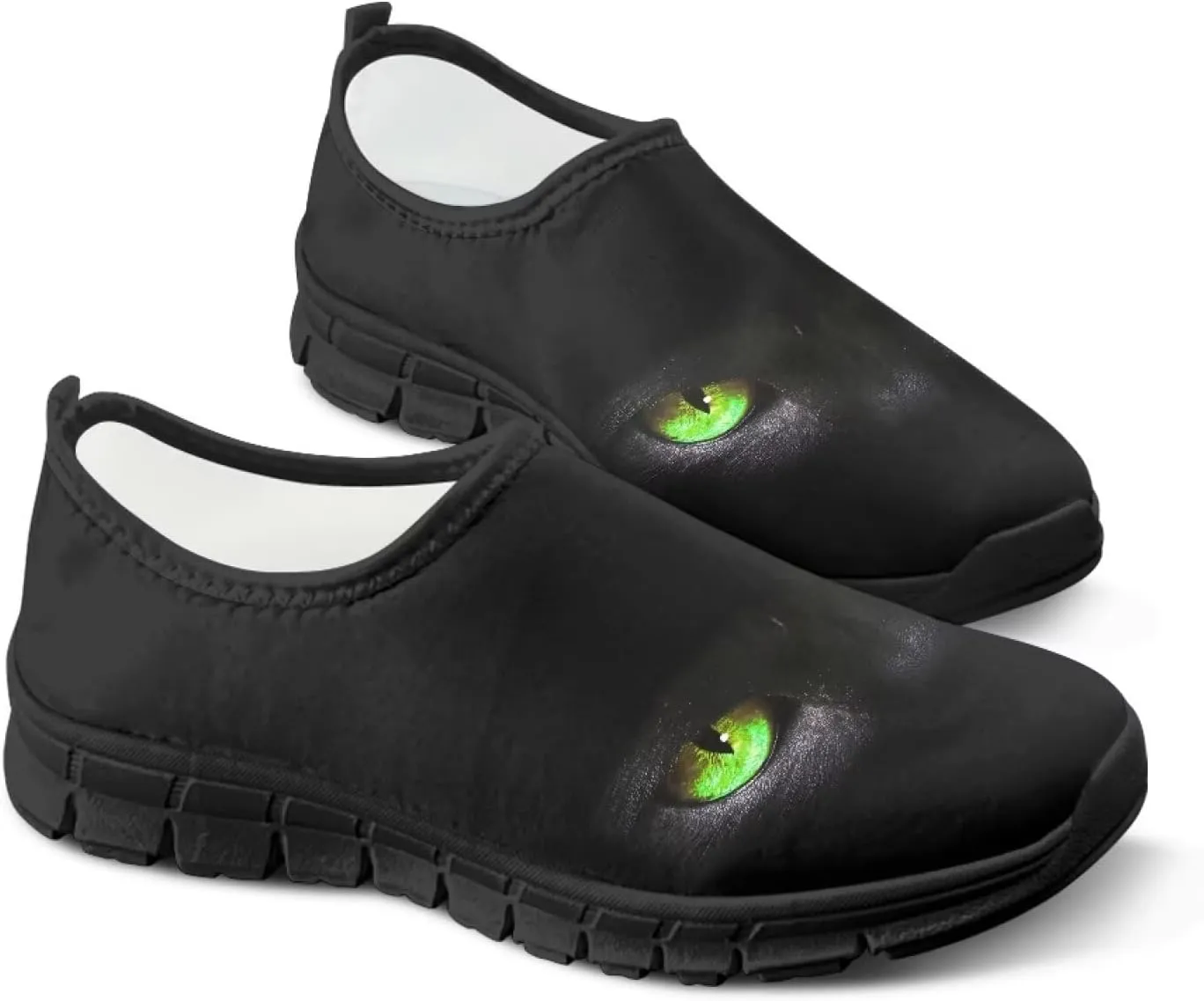 Men's Espadrilles Slip Lightweight Walking Casual Loafers Comfortable Travel Shoes??Black Sole??