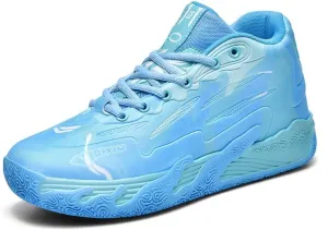 Men's High Top Basketball Shoes are Lightweight Breathable Shock-Absorbing Anti Slip Wear-Resistant Have Traction Training Boots