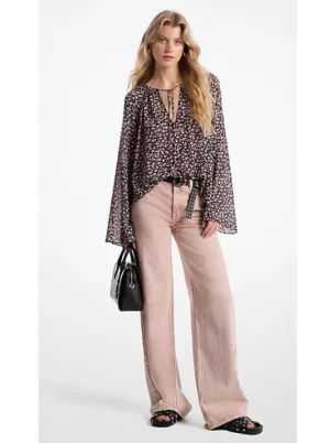 MICHAEL MICHAEL KORS - WIDE LEG JEAN