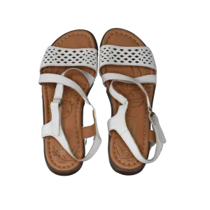 Naturalizer Sandal w Mesh Detail White Size 7M SKU 000329-5