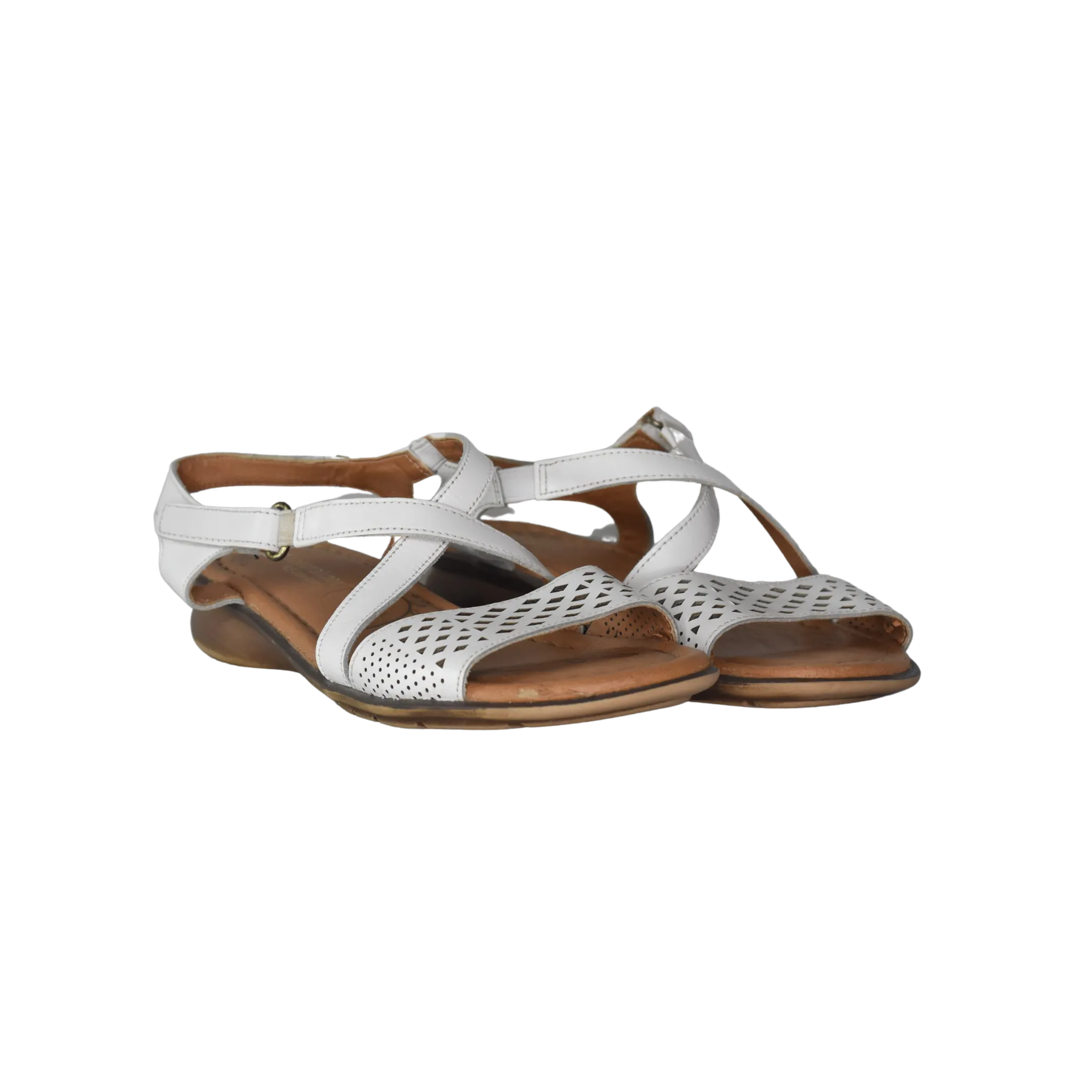 Naturalizer Sandal w Mesh Detail White Size 7M SKU 000329-5