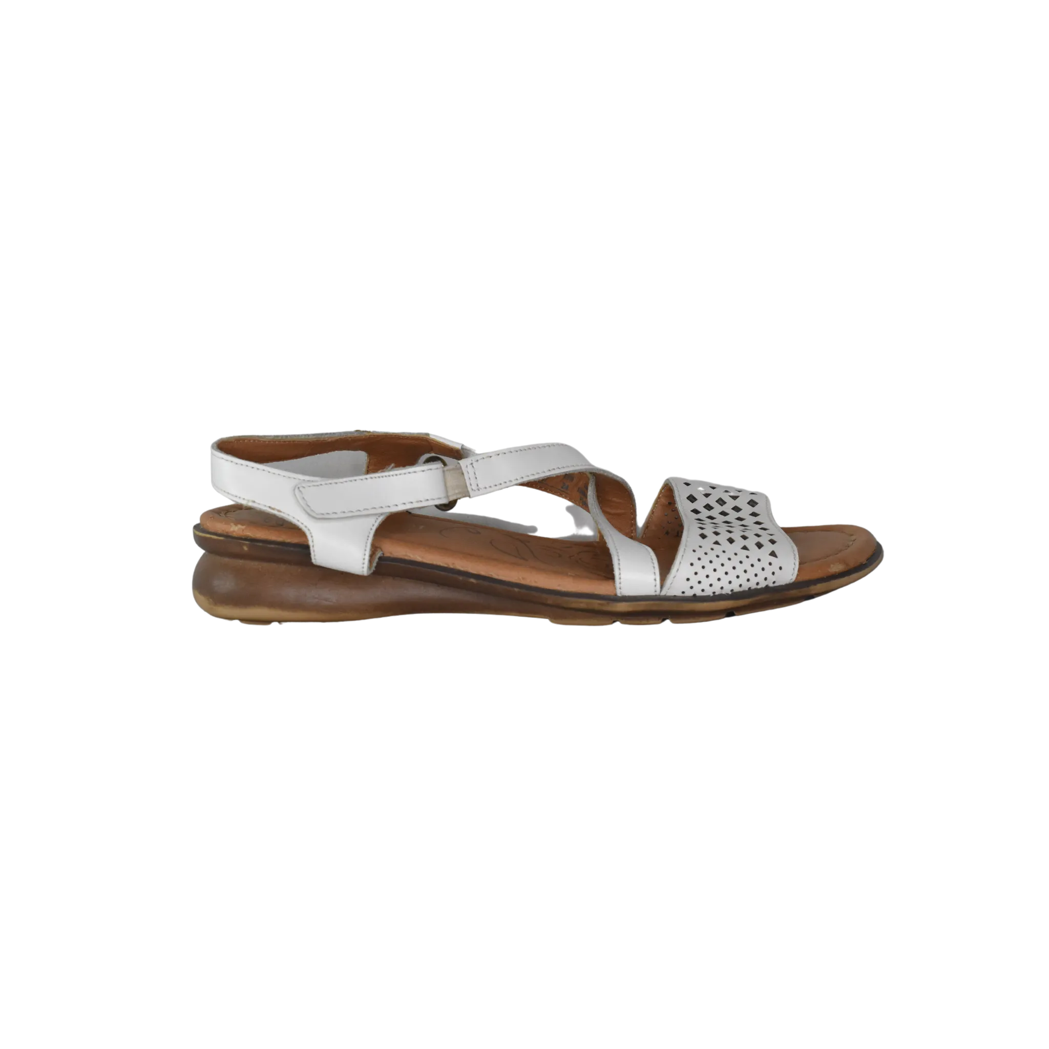 Naturalizer Sandal w Mesh Detail White Size 7M SKU 000329-5
