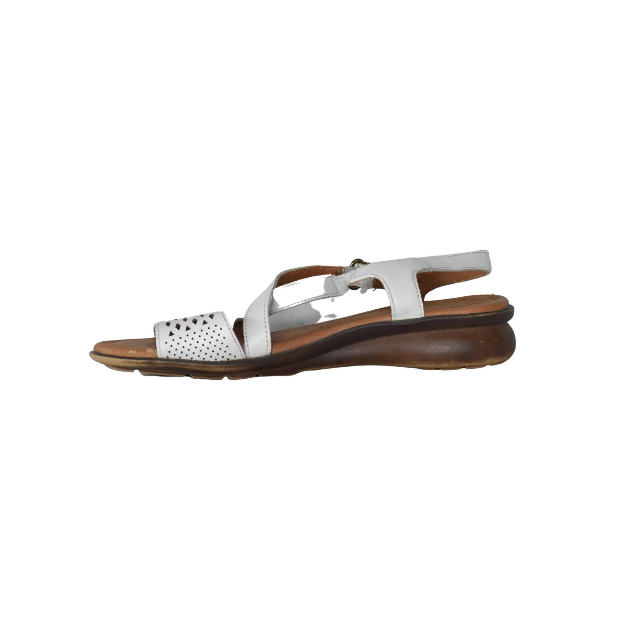 Naturalizer Sandal w Mesh Detail White Size 7M SKU 000329-5