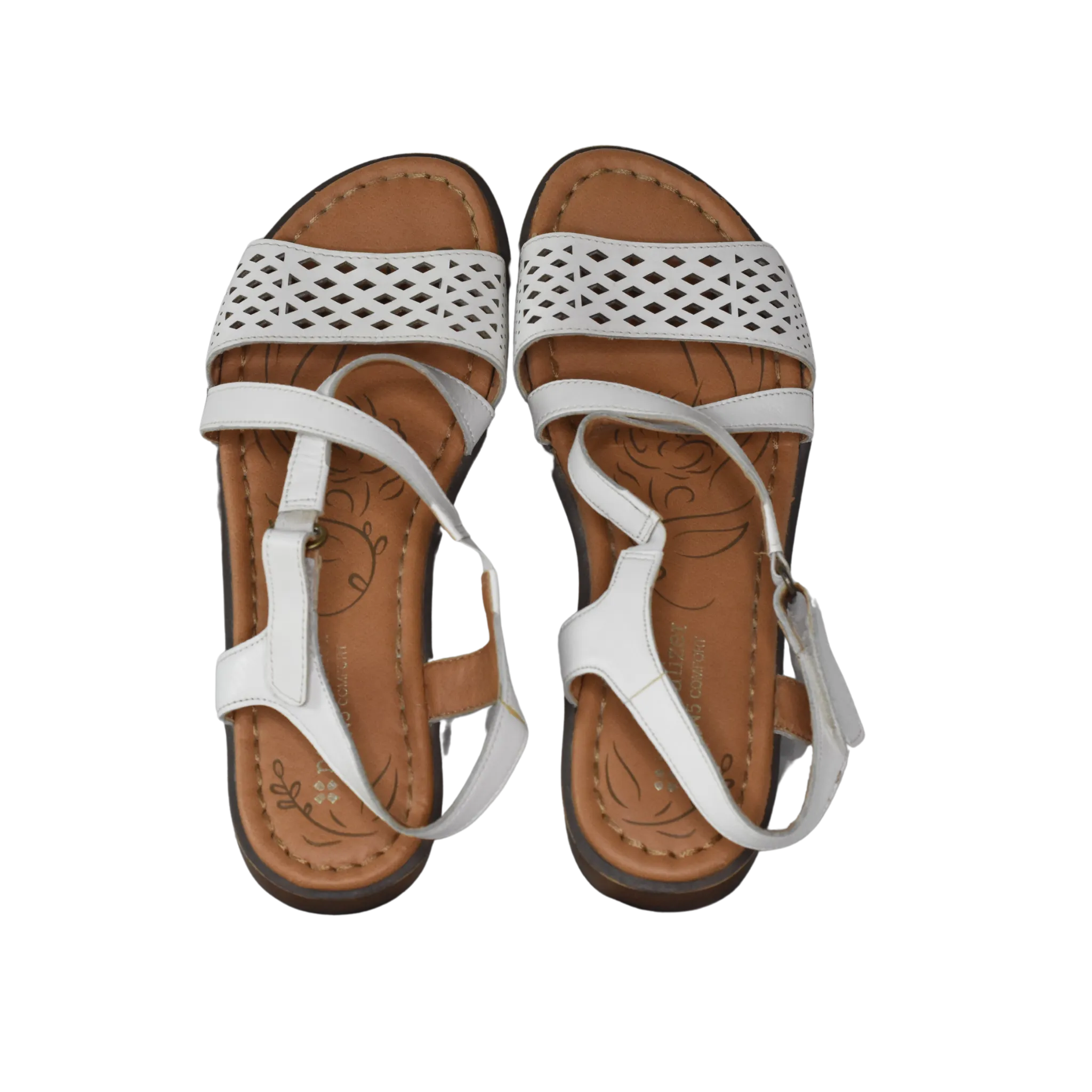 Naturalizer Sandal w Mesh Detail White Size 7M SKU 000329-5