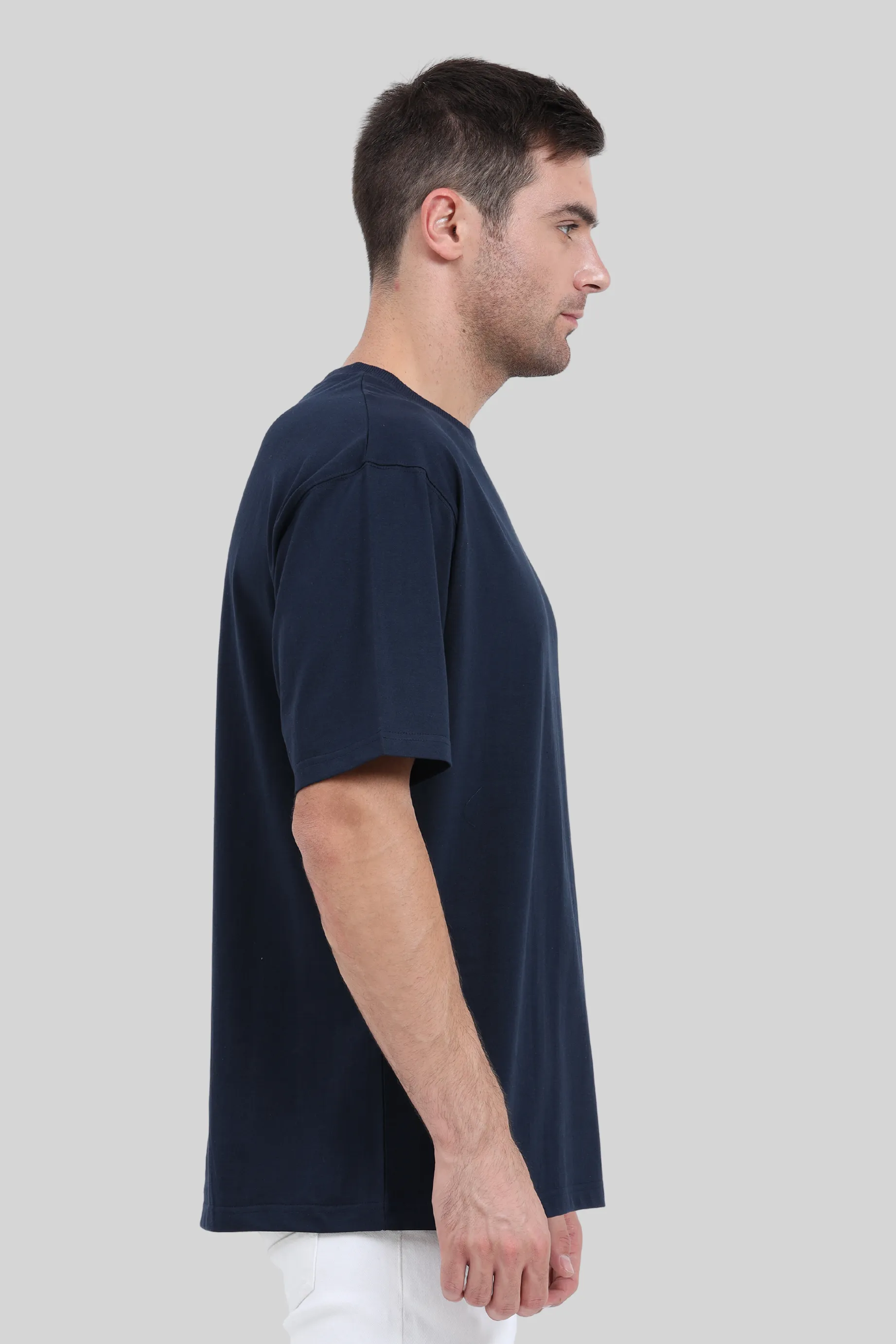 Navy Blue Oversized T-shirt for men