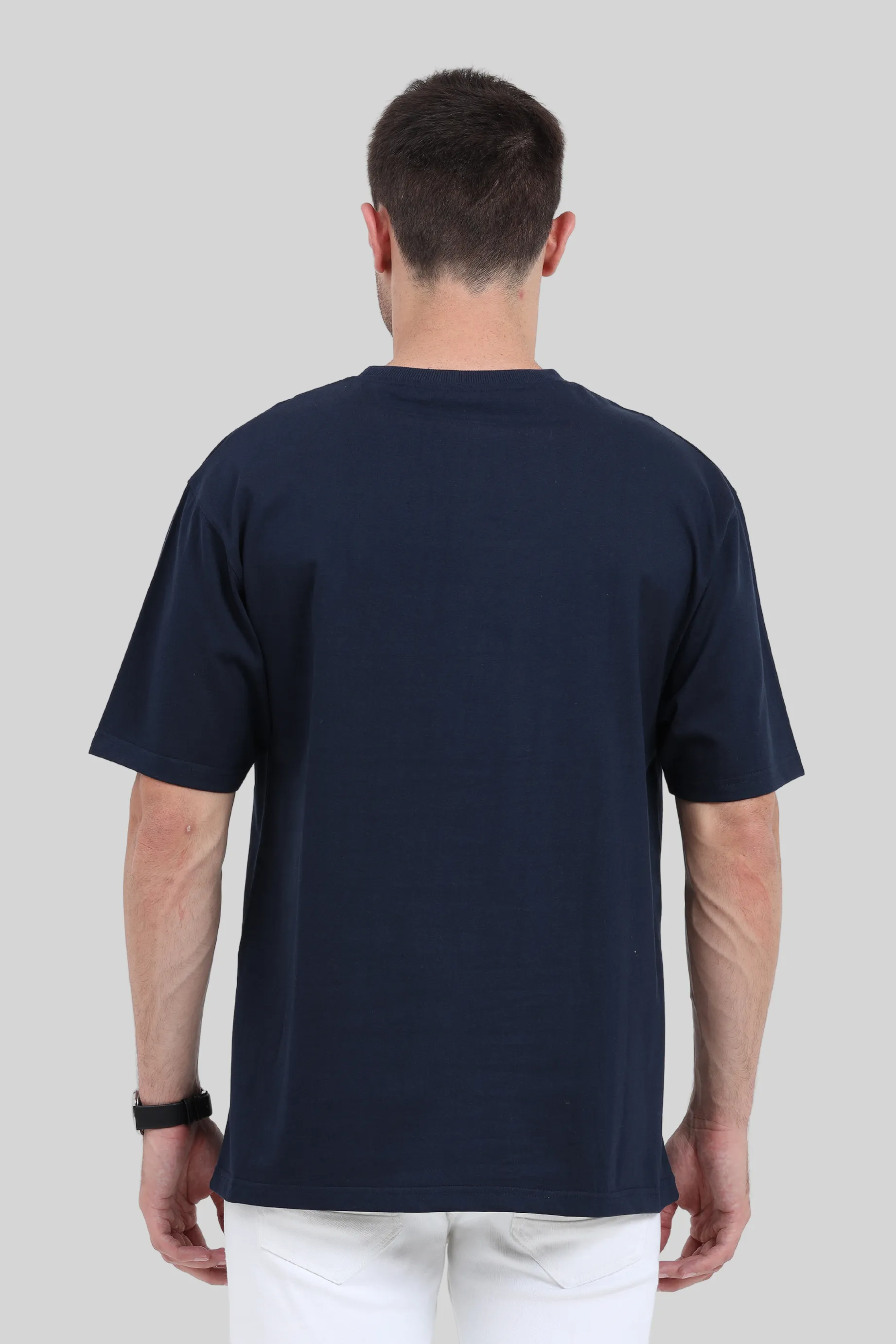 Navy Blue Oversized T-shirt for men