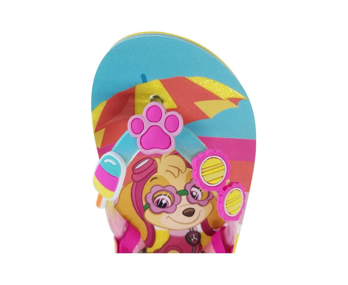 Nickelodeon Paw Patrol Beach Flip Flop Sandal (Toddler Girls)
