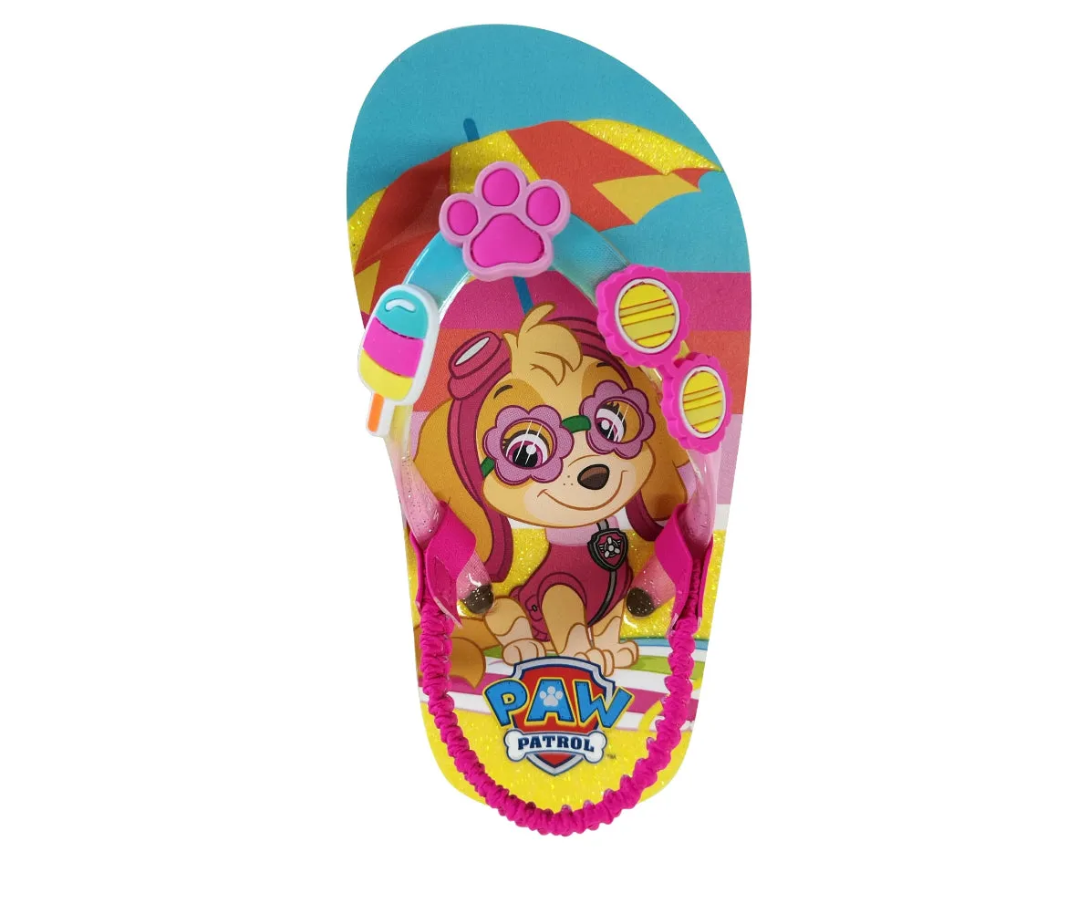 Nickelodeon Paw Patrol Beach Flip Flop Sandal (Toddler Girls)