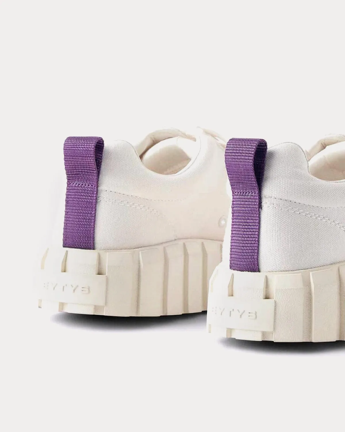 Odessa Canvas White Low Top Sneakers