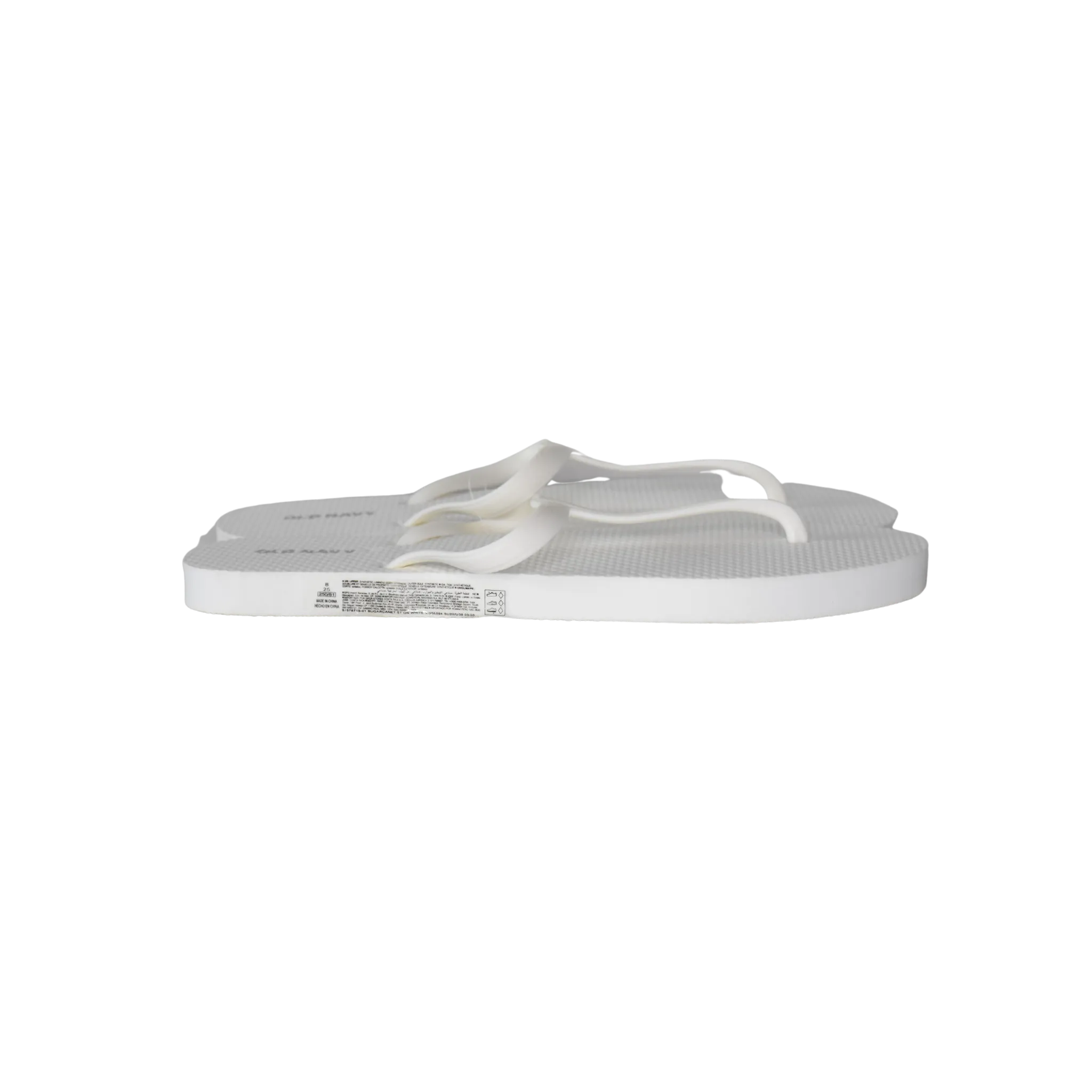 Old Navy Flip Flops White Size 8 SKU 000254-1