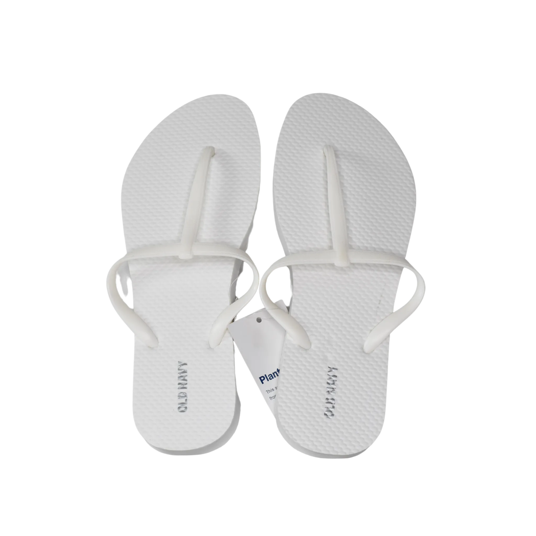 Old Navy Flip Flops White Size 8 SKU 000254-1