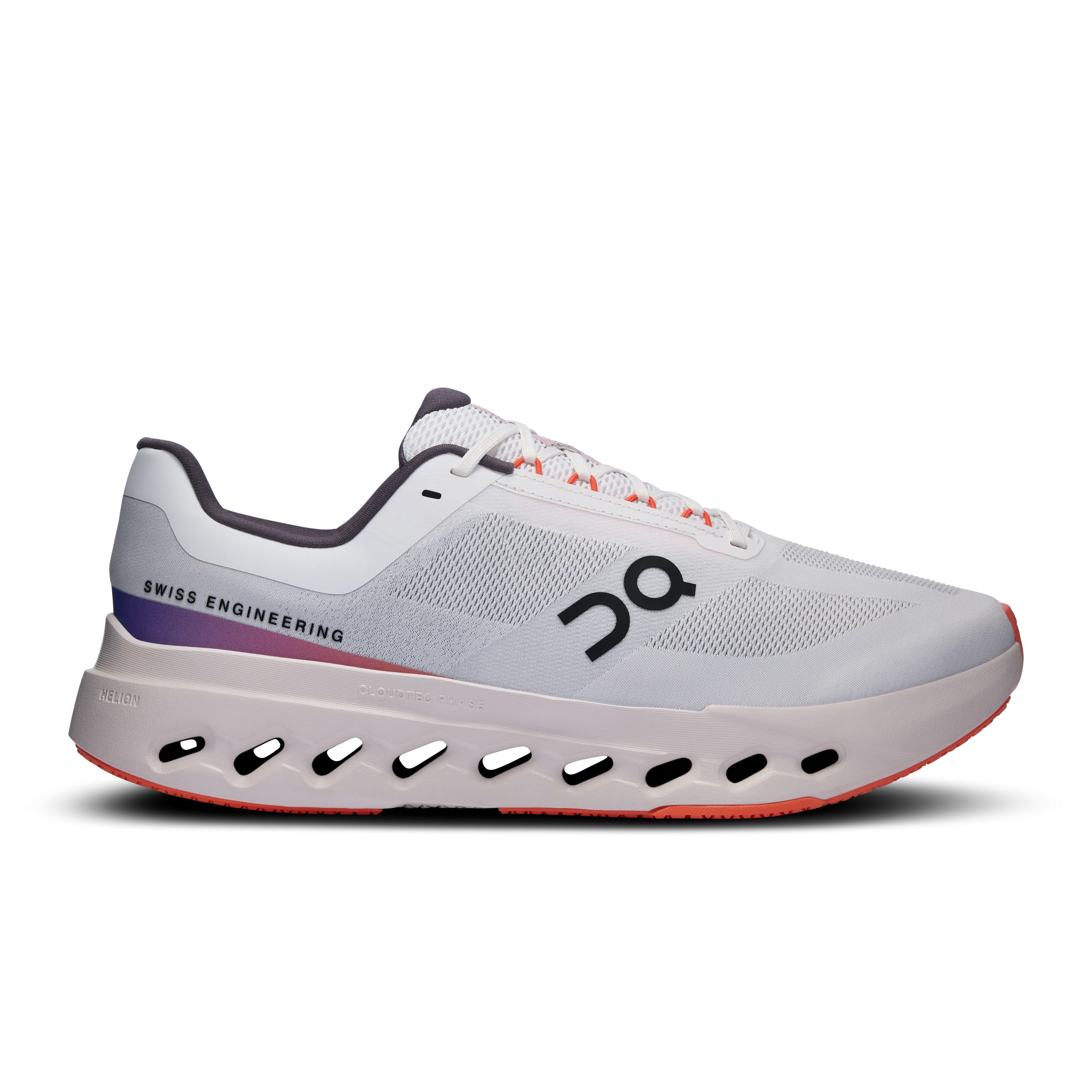 On Running Men's Cloudsurfer Next Wide Shoes - White / Flame