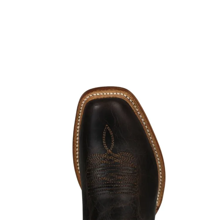 R. Watson Women's 13" Mad Brown Cowhide and Goat Western Boot